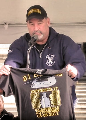 Charles Strange Gold Star Father of Michael J Strange PO2 U.S. Navy Seal Cryptologist Technician