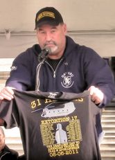 Charles Strange Gold Star Father of Michael J Strange PO2 U.S. Navy Seal Cryptologist Technician